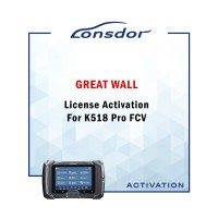 Активация Lonsdor Great Wall License Activation For K518 Pro FCV